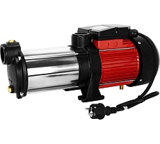 Многоступенчатый центробежный насос JEMIX медная обмотка статора, 0.75 кВт, напор 37 м, производительность 145 л/мин, макс. глубина всасывания 8 м, крыльчатка из РРО, подключение 1,25&quot; ГМН145-37