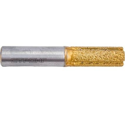 Фреза алмазная пазовая прямая по камню 12х30 мм, хв-к 12 мм Strong СТФ-99011201