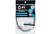 Гибкая подводка для воды AV Engineering nylon Lt гайка 1/2" - гайка 1/2" 120 см AVE208120