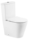 Унитаз-компакт BelBagno Flay-R BB2149CPR/BB2149T безободковый