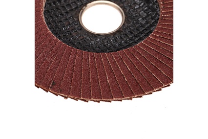 Круг лепестковый торцевой P120, 125x22.2 мм Kranz KR-90-0017