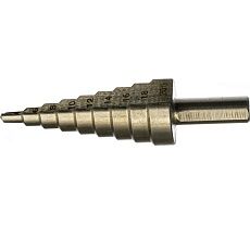 Сверло ступенчатое (4-20 мм; 9 ступеней; HSS) по металлу FIT IT 36395