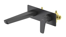 Смеситель для раковины Aquatek Бетта AQ1113MB черный матовый