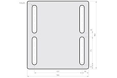 Сверлильные тиски Stalex Бульдог 100x110 мм, 3,2 кг Q194A