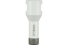 Коронка алмазная по керамограниту 14 мм, M14 на УШМ Diamond Industrial DIDKVP14M14