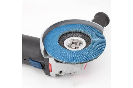 Круг лепестковый торцевой КЛТ Р40, X-lock, 125 мм, конический Альфадиск 5252