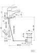 Смеситель для раковины Rav Slezak Sazava SA027.5