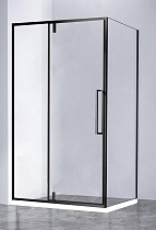 Душевой уголок Vincea Slim-N VSR-4SNP1012CLB 120x100 черный, прозрачный