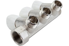 Коллектор с регулировочными вентилями Royal Thermo 3/4х1/2, 3 выхода НС-1042923