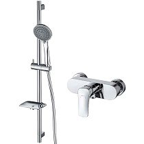 Душевой набор Aquatek Вега 2 в 1 AQ1032CR хром