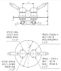 Смеситель для ванны Rav Slezak Labe L586KZ