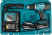 Аккумуляторная дрель-шуруповерт Makita LXT DDF453RFE
