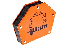 Уголок магнитный для сварки WMCT75 (углы 30/45/60/75/90/135; до 35 кг) Wester 344442