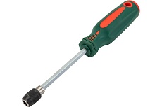 Отвертка для бит с фиксатором 210 мм Hans 0404
