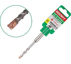 Бур сверло SDS-plus 6x50x110 мм, Quadro-x ВОЛАТ 83006-110