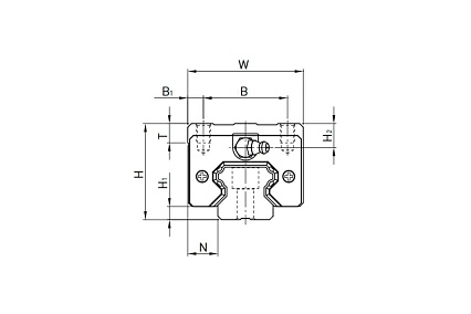 Каретка ISKRA HGH45CAZAH