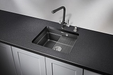 Кухонная мойка Granula Kitchen Space KS-5501U 55 см черный