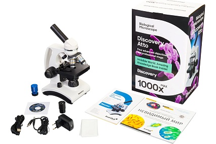 Цифровой микроскоп Discovery Atto Polar с книгой 77992