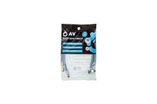 Комплект гибкой подводки для воды AV Engineering Nylon Lt иголка М10 - гайка 1/2, 80 см AVE21880