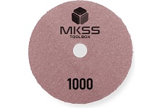 Алмазный гибкий шлифовальный круг MKSS Toolbox MK2606 АГШК Ø100 Р1000 для сухой полировки MKSS MK26061000