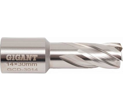 Сверло корончатое, HSS, L=30 мм, d=24 мм Gigant GCD-3024