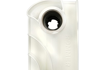 Биметаллический радиатор Rommer Profi BM 350 BI350-80-80-130 8 секций RAL9016 86631