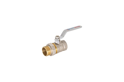 Шаровой кран СТМ СТАНДАРТ 1-1/4”, с накидной гайкой, рычаг CWAFM114