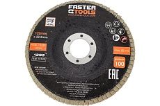 Диск лепестковый 125 мм, P100 Faster Tools 1295