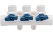 Коллектор с шаровым краном RTP универсальный PPR 25x20/3 28198