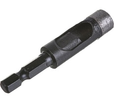 Коронка алмазная по керамограниту, серебряная пайка (12 мм) TRIO-DIAMOND GCB755
