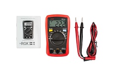 Цифровой мультиметр с поверкой RGK DM-12 779630