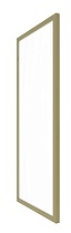 Боковая стенка Timo TSS-1000/17C-8 100x200 прозрачное, матовое золото