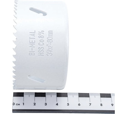 Коронка Bi-Metall 80 мм, М42 Со8% TOOLAS 00006817