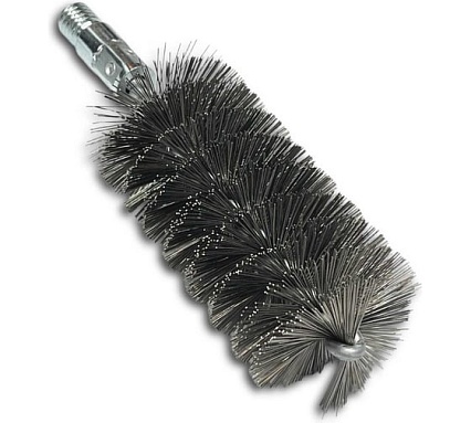 Щетка ерш Lessmann Д50х100х160мм, W1/2, нерж. (KRONBURSTE) 506450