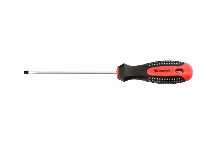 Отвертка SL3,0х100 мм Matrix Fusion Anti slip 11408