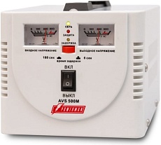 Стабилизатор напряжения Powerman 1ф 0,5 кВА AVS 500 M 1192174