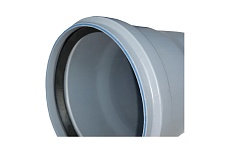 Труба Политэк с раструбом 110x2,7x2000 (EASY PIPE) 1127200