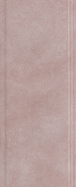 Бордюр Kerama Marazzi Марсо розовый обрезной 12х30 см, BDA014R