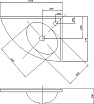 Раковина Акватон Меблико 102 R угловая с рейлингом (снято с прооизводства)