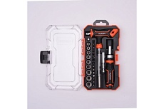 Набор инструментов Harden с трещоткой, битами и головками, CRV, 28 предметов 551028