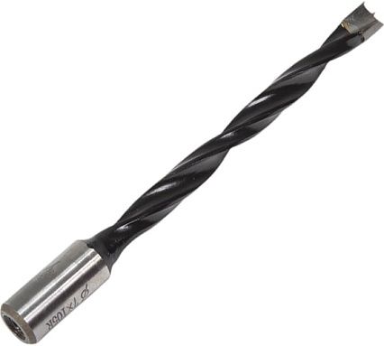 Сверло присадочное усиленное "глухое" (7x105 мм; S=10x30 мм; RH) ROTIS 412.07105R