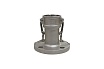 Камлок TITAN LOCK 4in типа FC, розетка с фланцем, алюминий, TL400FCAL