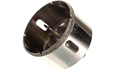 Коронка алмазная по керамике и кафелю с центрирующим сверлом (70 мм) TRIO-DIAMOND 400070