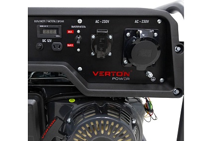 Генератор бензиновый Verton POWER GG6500 01.15815.15818