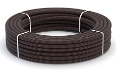 Гофрированная труба Stahlmann из нерж. стали SS304 PT 25А, коричневая, 10м, 2259329