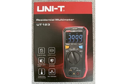 Цифровой карманный мультиметр UNI-T UT123