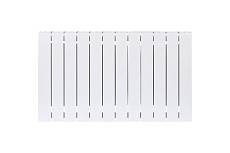 Биметаллический радиатор Rifar SUPReMO VENTIL 350 SVR 14 секций, нижнее правое подключение SVR 350-14