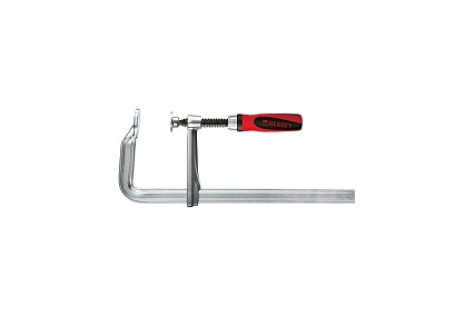 Струбцина BESSEY цельнометаллическая 160/80, усилие 6 кН, c 2-компонентной рукояткой BE-GZ16-2K