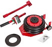 Домкрат подкатной пневматический Rockforce 3.5 т, 6-12 Бар, h min 135мм, h max 450мм, 3 подушки, Ø270мм RF-YHQD-3WT-270B NEW/3,5/(51126)