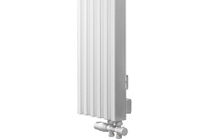 Вертикальный радиатор c нижним подключением, ARBIOLA Compact V 1500-63-04 VR, RAL 9016 матовый белый 255303